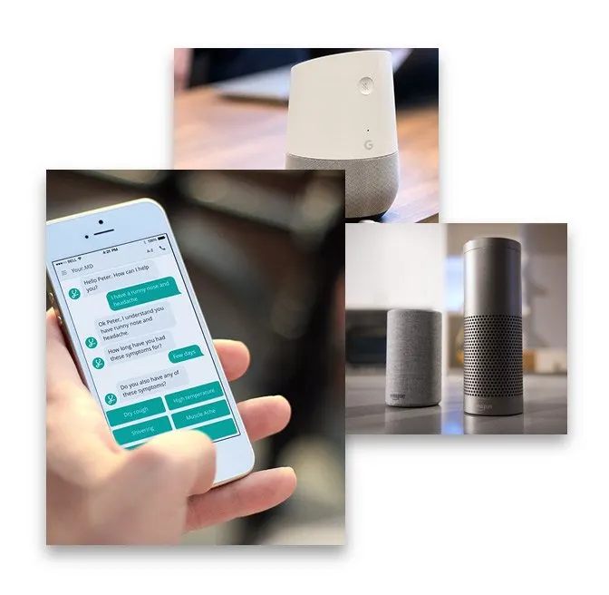chatbots and voice apps