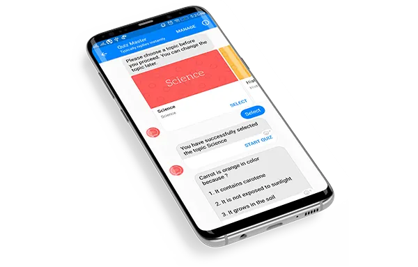 quiz chatbot